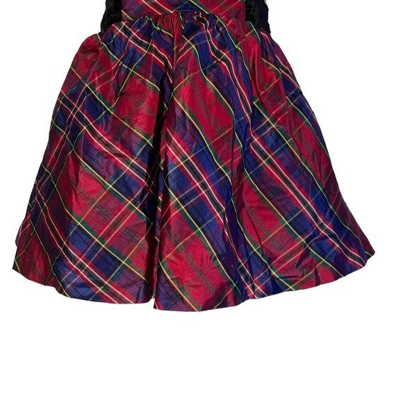 NWT Gymboree Plaid Christmas Dress Baby Girls 18 24 Months Holiday Silk Layered - Picture 4 of 10